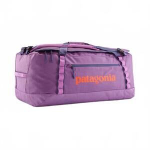 NEW PATAGONIA women's black hole duffel bag in brisk purple